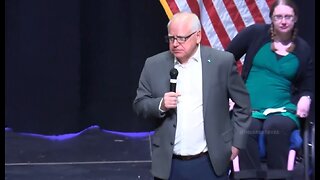 Tim Walz Claims He Was Joking For Mocking Falling Tesla Stock