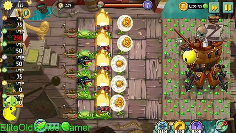 Plants vs Zombies 2 - Zomboss - Seedium Showcase - Teleportado Mine - August 2025