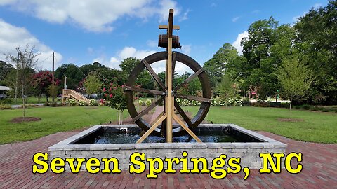 I'm visiting every town in NC - Seven Springs, North Carolina