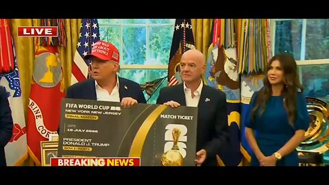 He. Is. HILARIOUS. REPORTER: Will you take part in the FIFA events? TRUMP