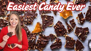 One of My Most Popular Holiday Recipes (Saltine Cracker Candy)