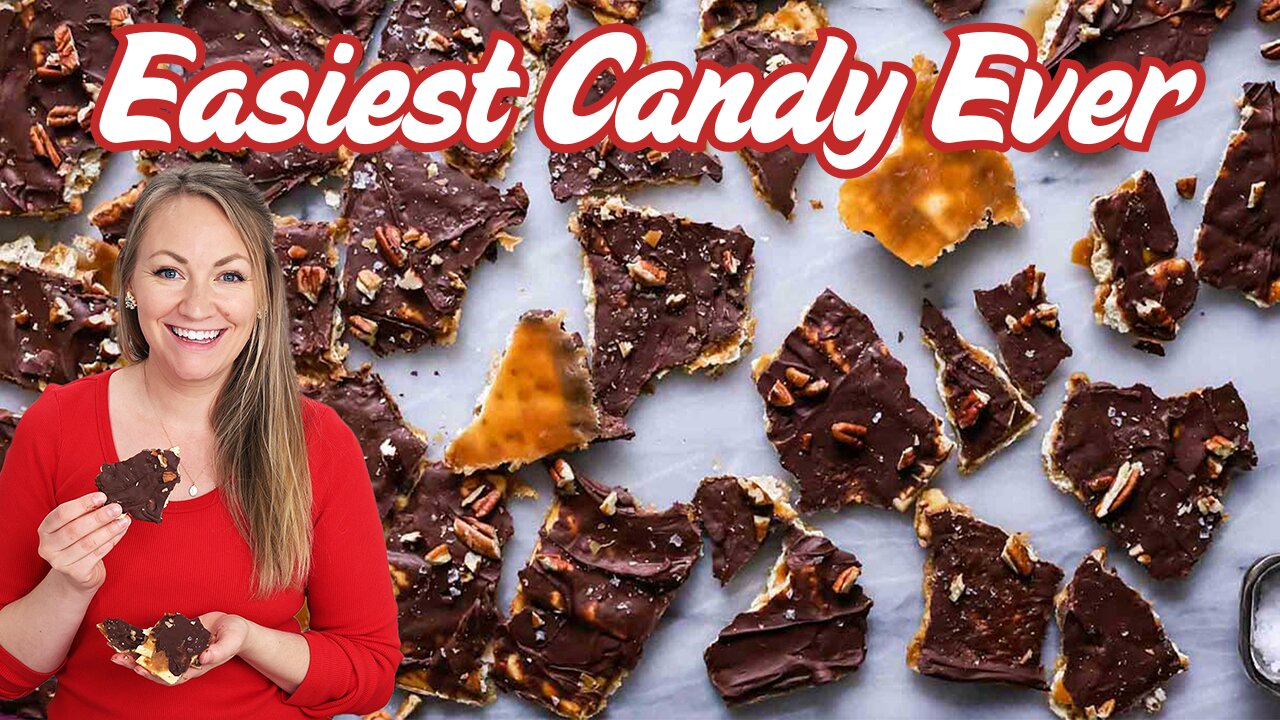 One of My Most Popular Holiday Recipes (Saltine Cracker Candy)