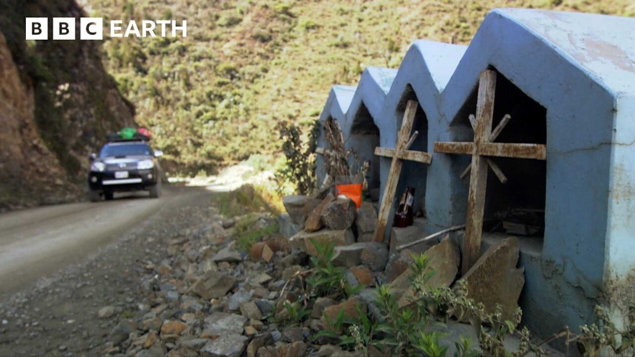 Driving Alongside a 2,000ft Drop in the Peruvian Andes | BBC Earth Explore