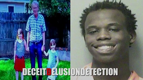 A black male suspect broke into a 77-year-old white man's home, stabbed him to death, and stole his truck