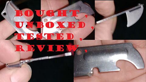 bought , unboxed , tested , #review , #survival,