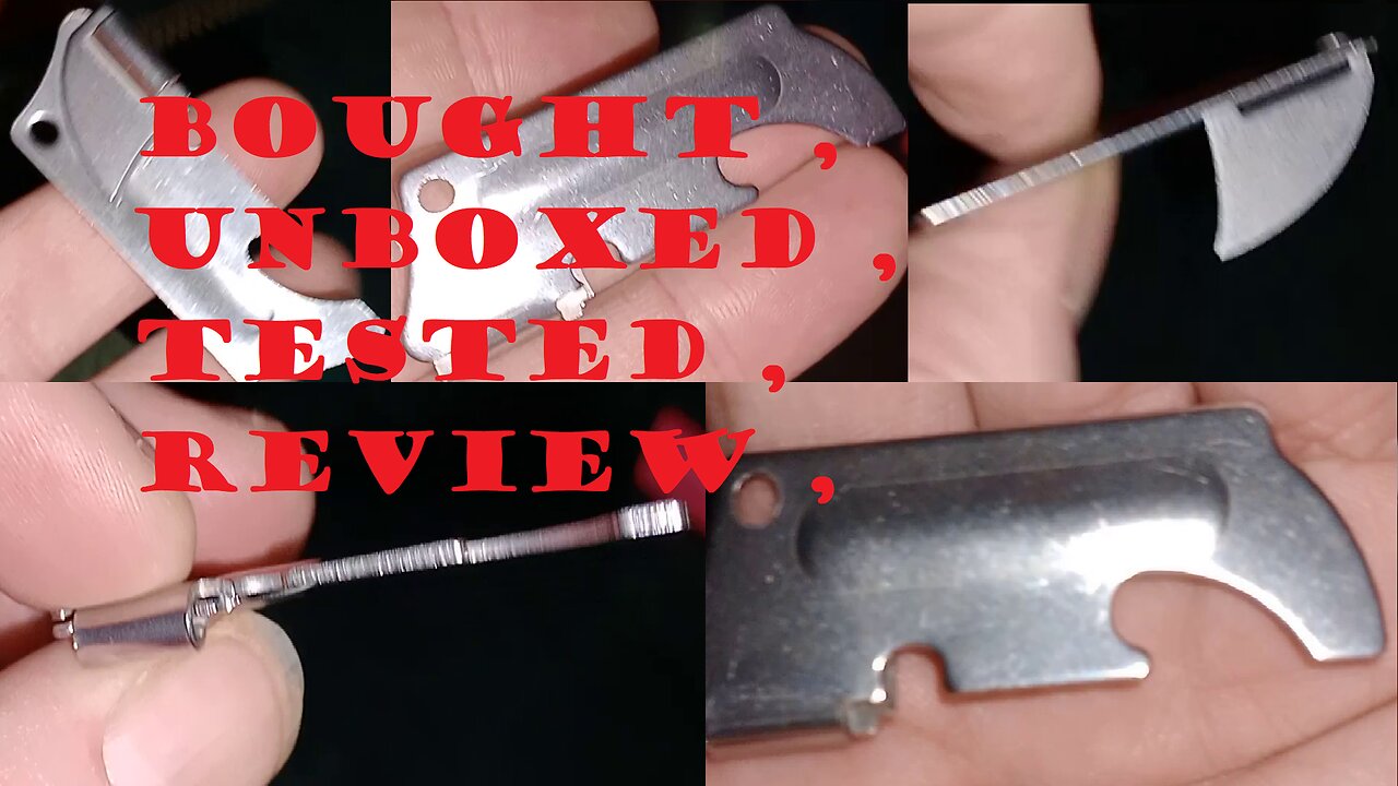 bought , unboxed , tested , #review , #survival,