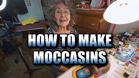 LEARN Moccasin Making from an INDIGENOUS Woman