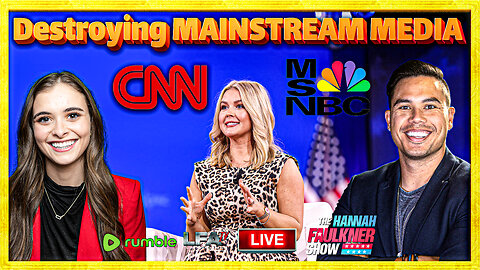 DESTROYING MAINSTREAM MEDIA | LIVE WITH HANNAH FAULKNER 5.30.25 3PM