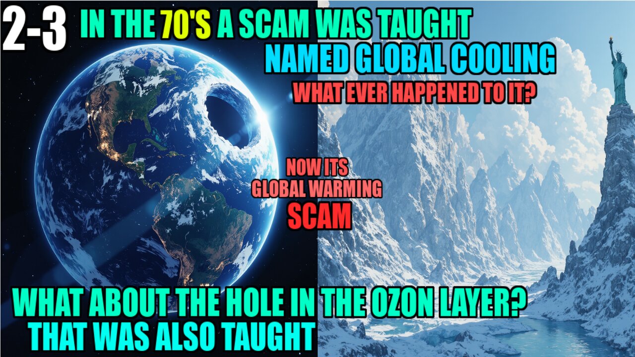 What Happened To The Hole In The Ozon Layer Or The Coming Ice Age, Global Warming Now 2-3