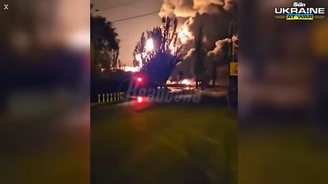 Massive blast hits huge Russia ammo plant as Putin's sea drone blown to bits in Black Sea