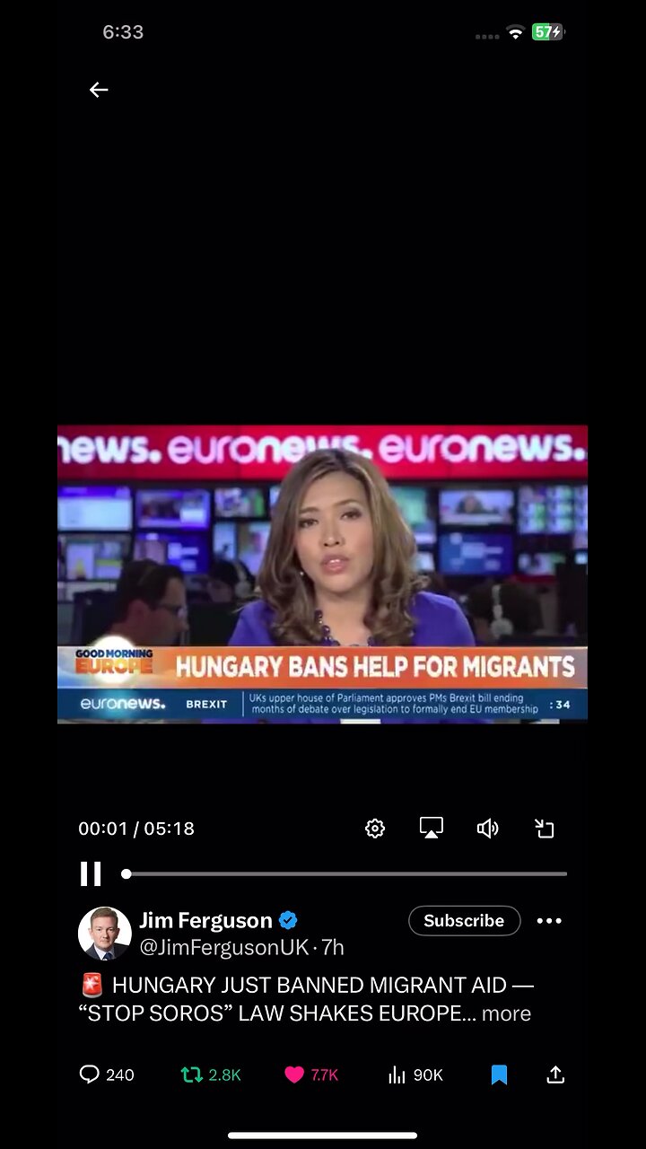 Jim Ferguson : Hungary and migration