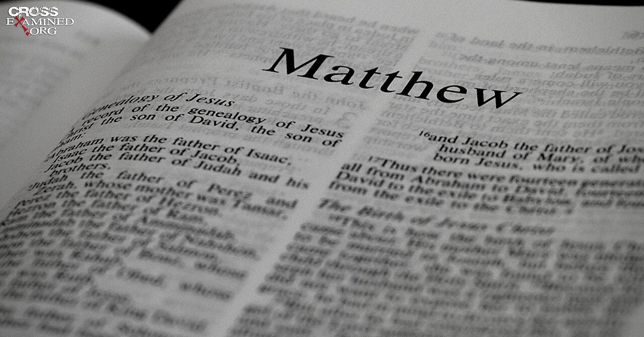 CGCF 11-02-2025 10am Sunday Intro to Mathew