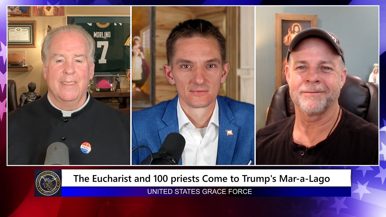 The Eucharist and 100 Priests Come to Trump's Mar-a-Lago