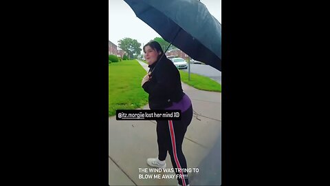 Out in the rain W my bro