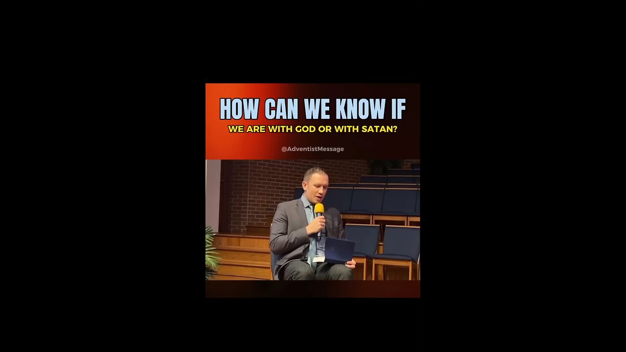 How to know if you are with God or satan!
