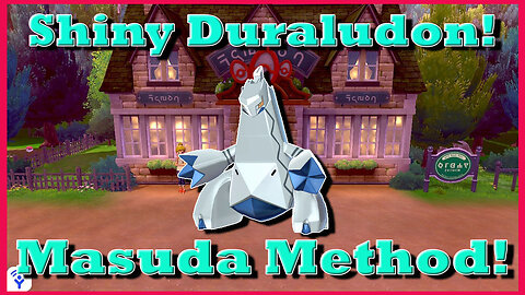 Shiny Duraludon In Pokemon Shield! Masuda Method, Only 46 Eggs!!!