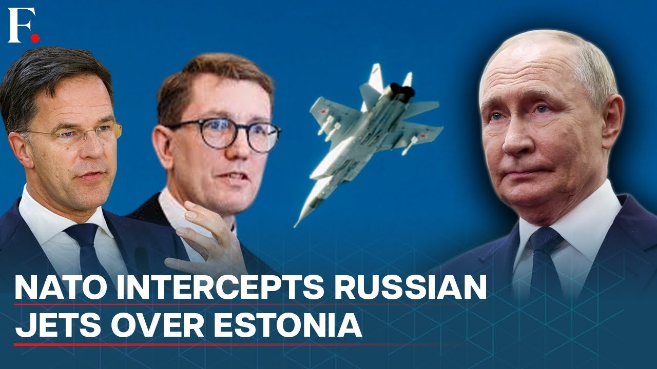 Estonia Says Russian Fighter Jets Entered its Airspace, NATO Scrambles Aircraft in Response | N18G