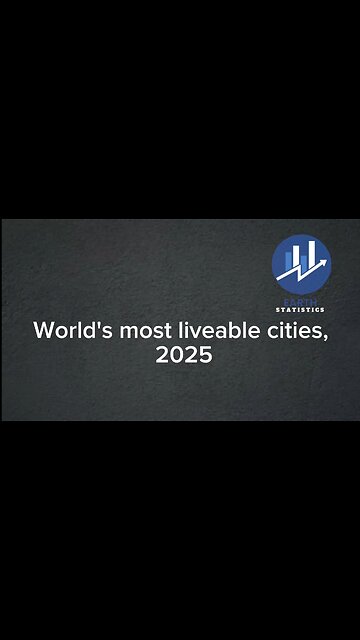 World's most liveable cities, 2025...