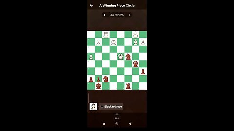 Daily Chess Puzzle 09/07/2025