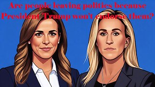 Are people leaving politics because President Trump won't endorse them? - AC Daily Show EP 630