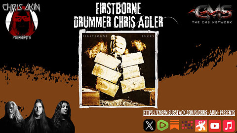 Chris Adler Tells All: Why Firstborne’s LUCKY Is His Boldest Record Yet! (Commercial Free)