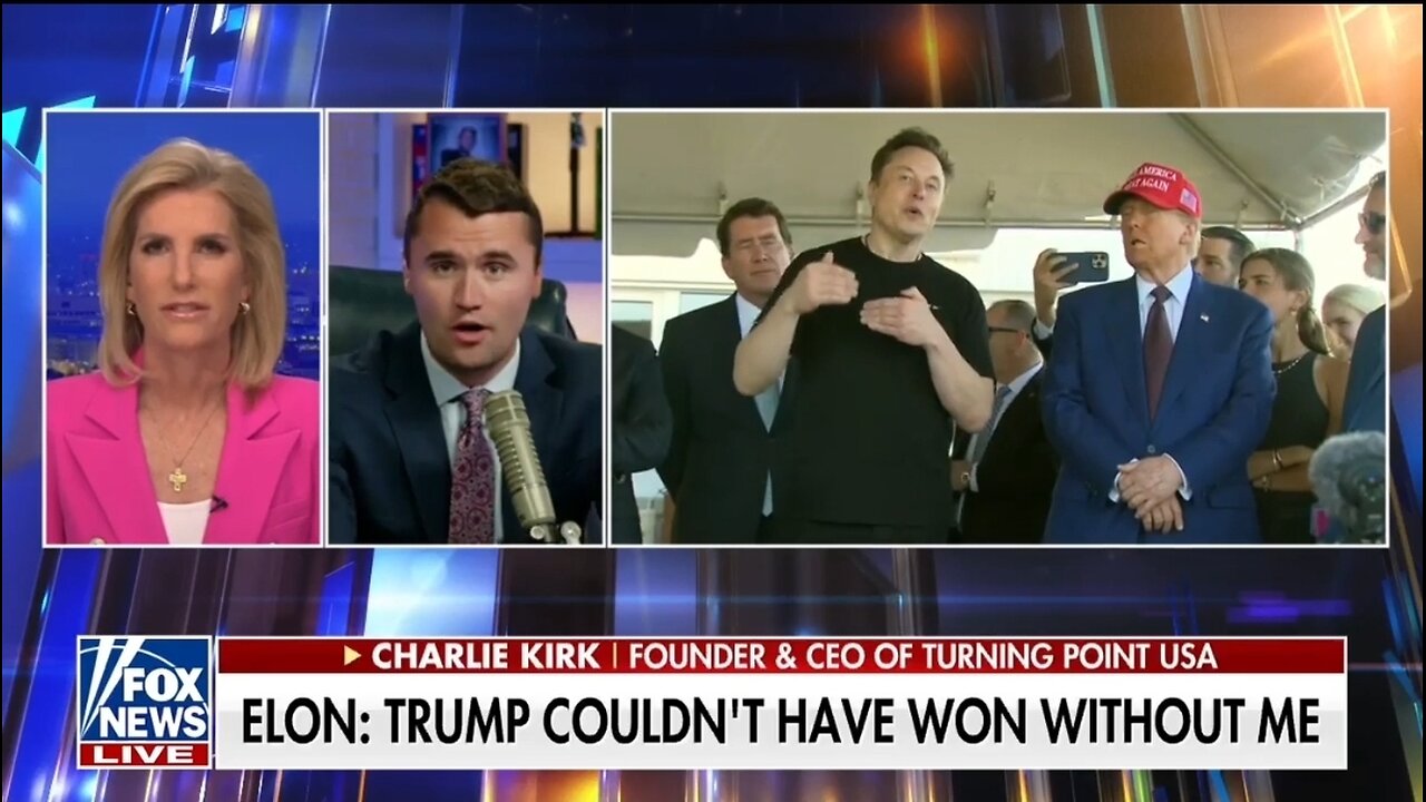 Charlie Kirk: Trump and Musk Both Want The Same Thing