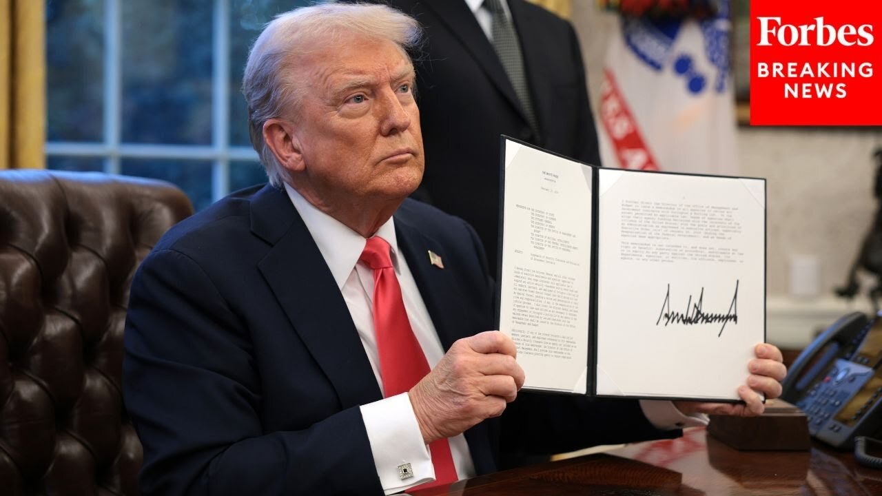 President Trump Signs Workforce Development Executive Order: This Is Like A Training Center