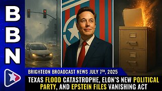Texas flood catastrophe, Elon’s new political party, and Epstein files vanishing act