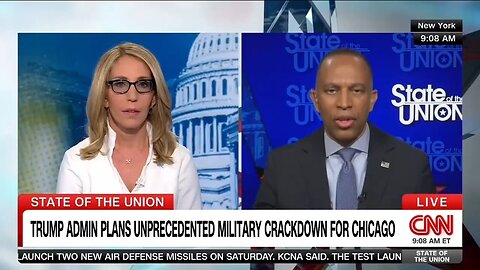 Rep Hakeem Jeffries Claims Crime In Chicago Is A Manufactured Crisis