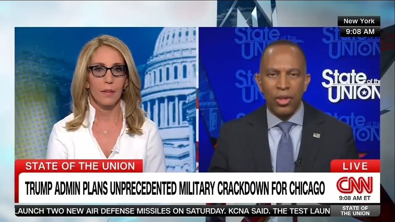 Rep Hakeem Jeffries Claims Crime In Chicago Is A Manufactured Crisis