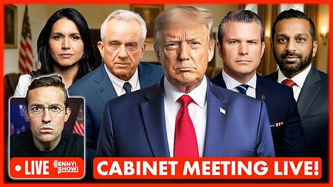 🚨Trump LIVE Now: Cabinet Meets Amid DC Crime Crackdown | Next Democrat City Takeover ANNOUNCED?...