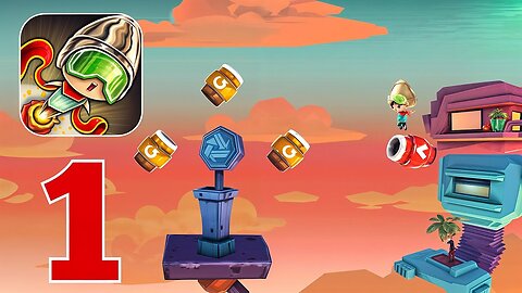 Bullet Boy - Gameplay Walkthrough Part 1 - Level 1-10 (iOS, Android)