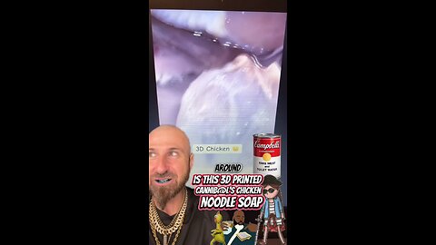 Reacting to Possible 3D Printed Chicken and Rambling about a Post Apocalyptic Movie