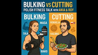#516 Bulking vs Cutting: Polish Fitness Talk with Ania & Roy