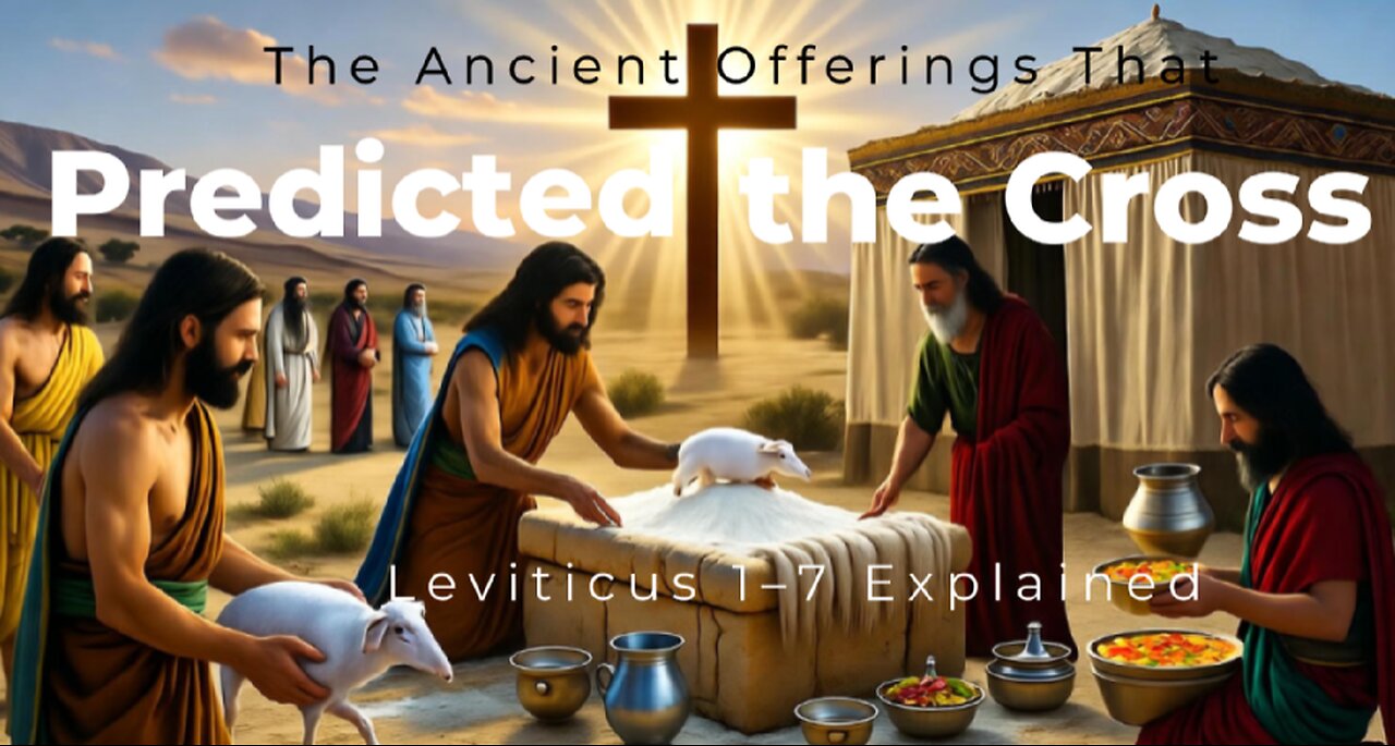 The Ancient Offerings That Predicted the Cross ( Leviticus 1–7 Explained) #prophecy