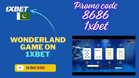 How to play Wonderland game on 1xbet..???