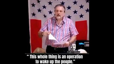 The Late David Straight- "This whole "thing" is an operation to... WAKE UP the PEOPLE"‼️