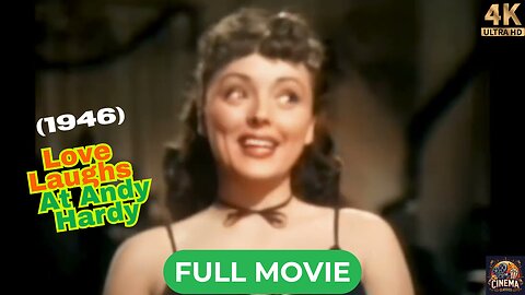 Love Laughs At Andy Hardy (1946) | Mickey Rooney | Colorized 4K Comedy, Romance
