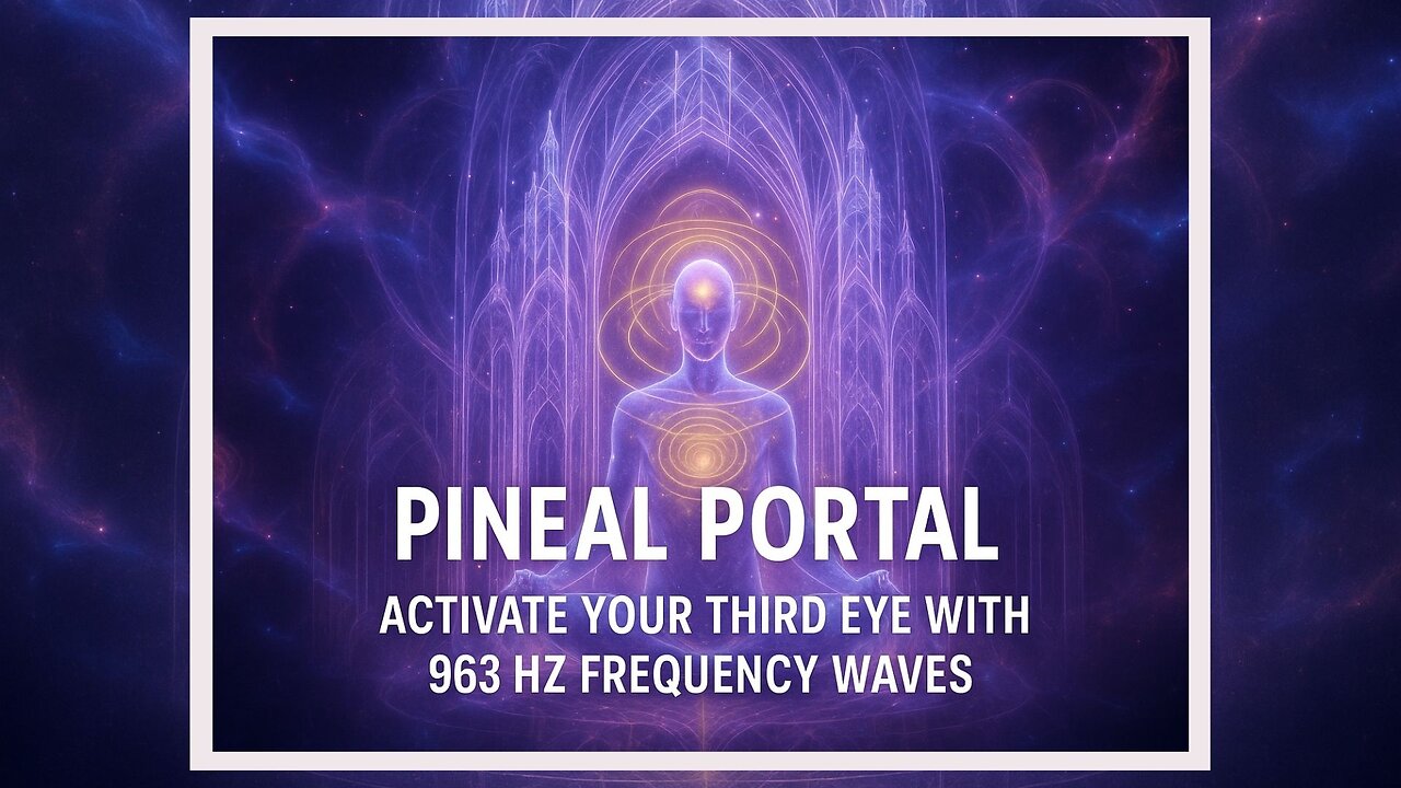 Pineal Portal – Activate Your Third Eye with 963 Hz Frequency Waves
