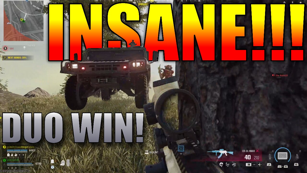 First Duo WIN on VERDANSK!