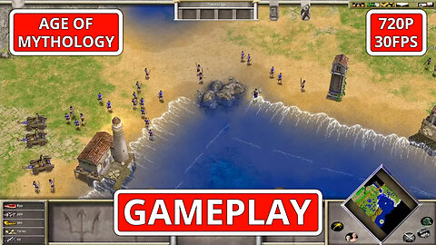 Age of Mythology: Gameplay - (PC HD) [720p30FPS]