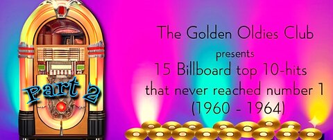 15 hits : USA Top 10 hits that never reached N° 1 (1960 - 1964) --- Part 2