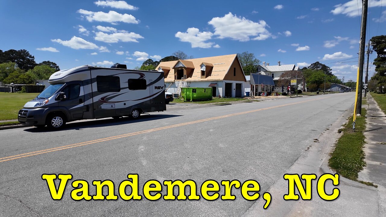 I'm visiting every town in NC - Vandemere, North Carolina