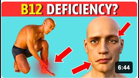 These are the WARNING SIGNS of B12 Deficiency in Your Body - How to INCREASE Your B12 Levels?