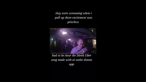 excited for Shrek Uber