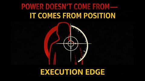 Power Doesn’t Come From Force — It Comes From Position