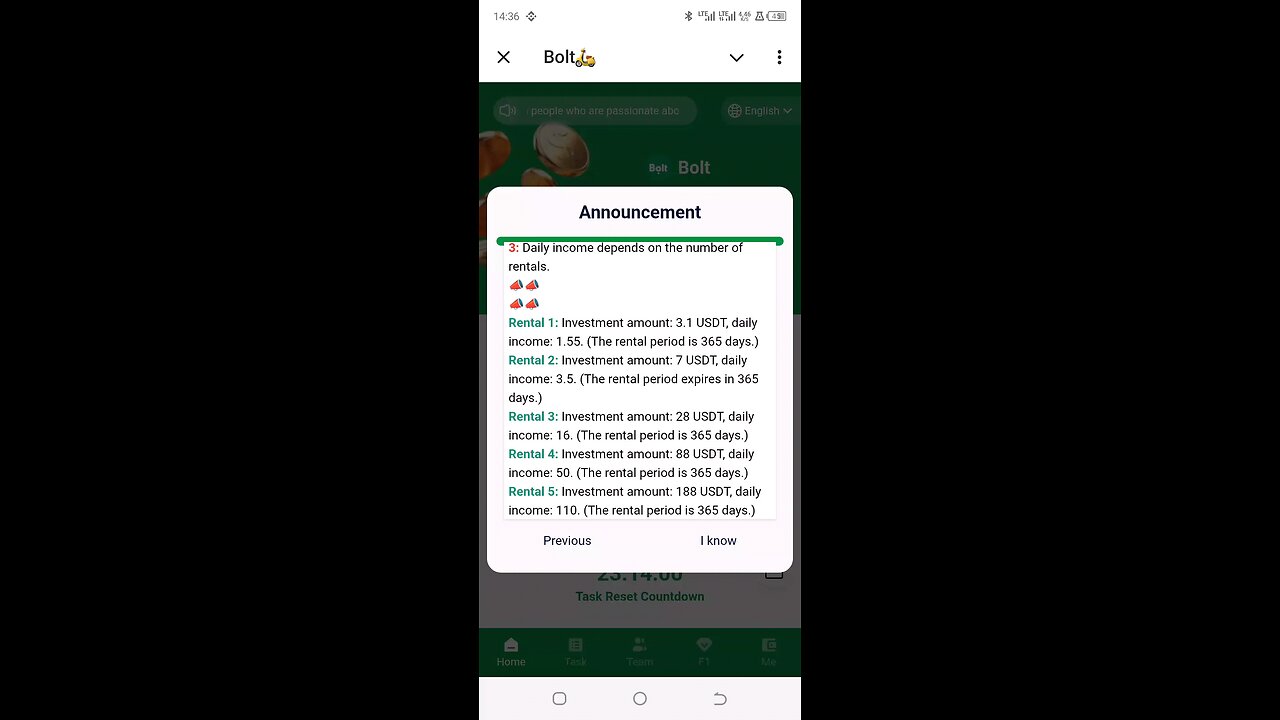 New latest legitimate staking project launched today/ Bolt staking platform