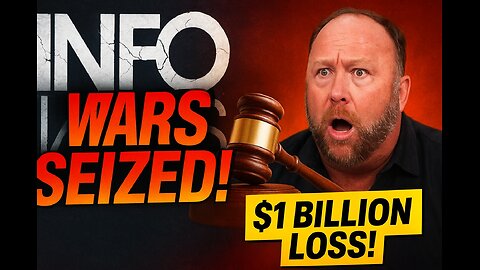 🔥 InfoWars Network Seized! Judge Orders Alex Jones’ Empire SOLD | $1B Sandy Hook Ruling