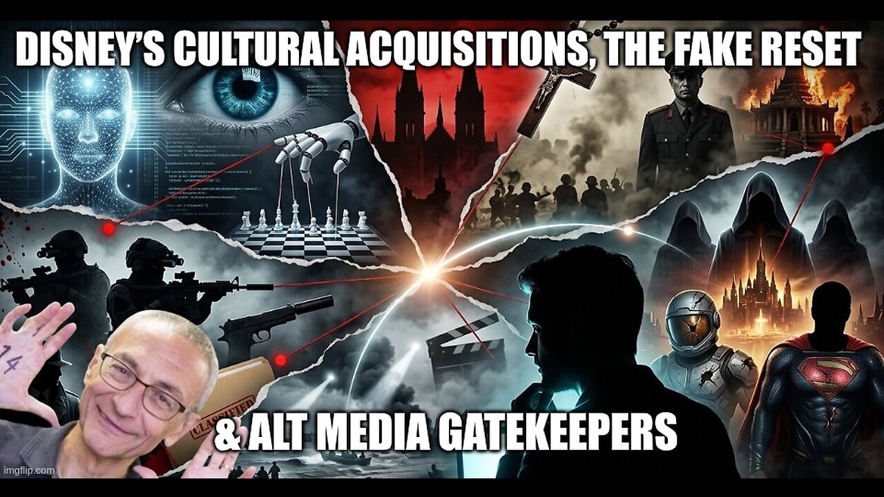 Disney’s Cultural Acquisitions, The Fake Reset & Alt Media Gatekeepers.