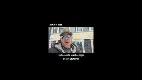 The Deepstate Coup Has Begun